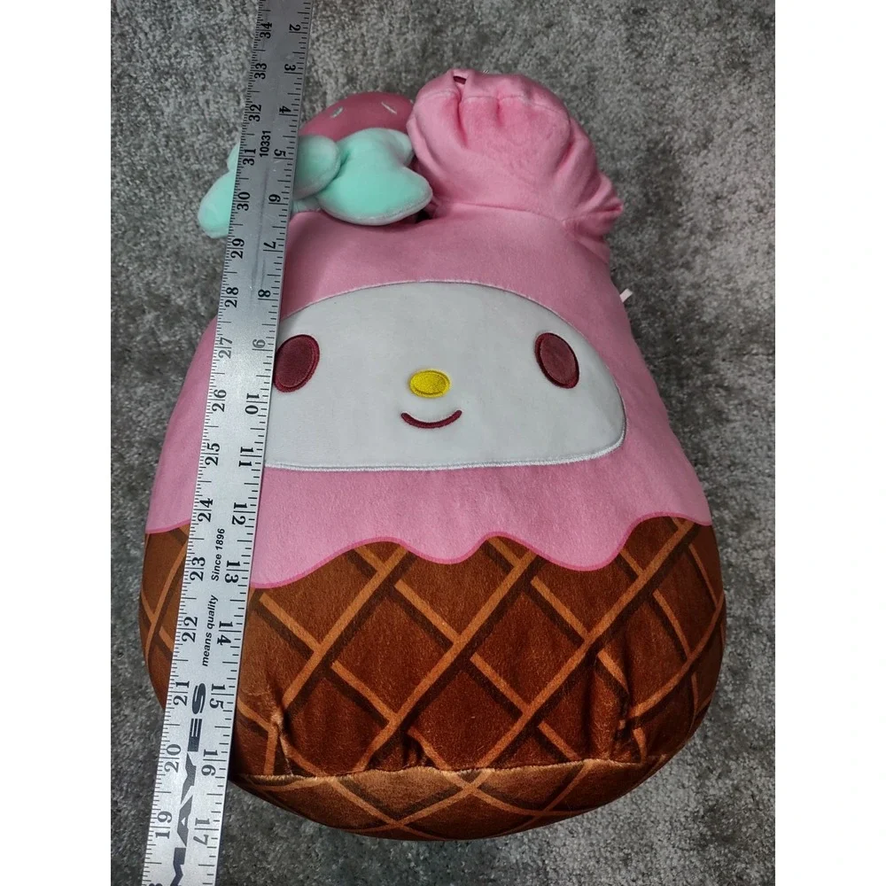 Squishmallows My Melody Sanrio Hello Kitty Ice Cream Pink Soft Plush 14-16" - Picture 7 of 9